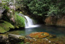 07-2425 Cascade Flowing from the Grotte de Choranche, Vercors Natural Park France